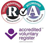 BACP accredited voluntary register mark